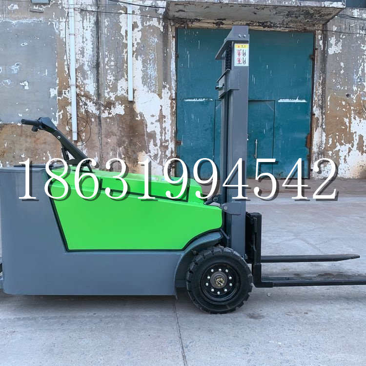 细河区小型电动叉车1吨2吨步行站驾式电瓶堆高充电装卸车液压升降车铲车
